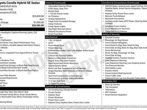 Used 2023 Toyota Corolla SE image 9