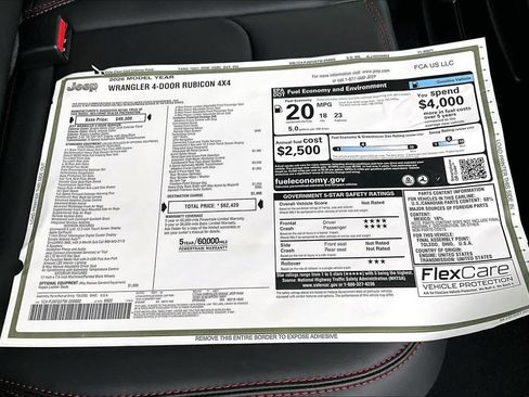 New 2026 Jeep Wrangler Unlimited Rubicon w/ Safety Group image 23