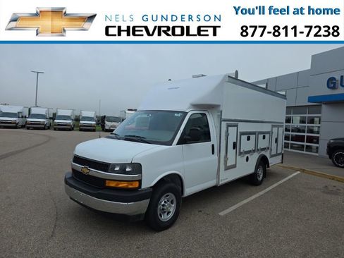 New 2025 Chevrolet Express 3500 w/ Power Convenience Package RWD image 2