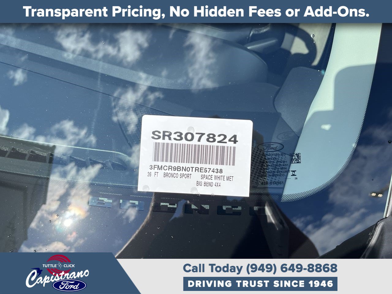 Used 2026 Ford Bronco Sport Big Bend w/ Convenience Package AWD/4WD image 39