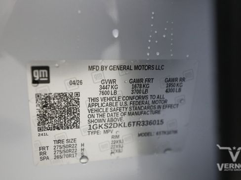 New 2026 GMC Yukon Denali w/ Sun & Power Step Package AWD/4WD image 36