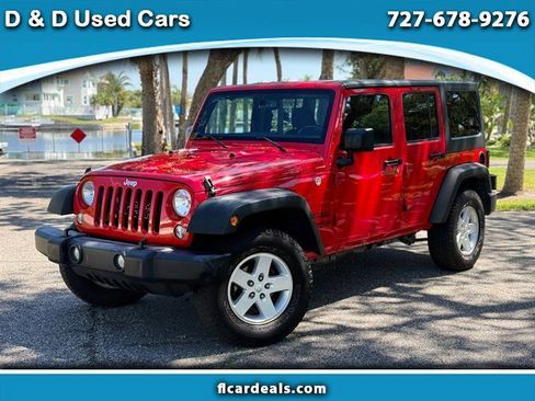Used 2017 Jeep Wrangler Unlimited Sport w/ Quick Order Package 24S AWD/4WD image 1