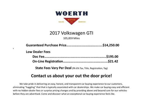 Used 2017 Volkswagen GTI S FWD image 3
