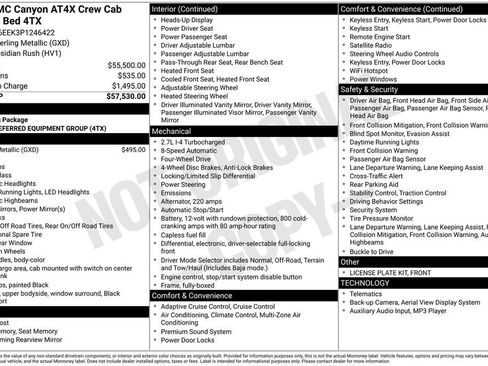 Used 2023 GMC Canyon AT4X image 3