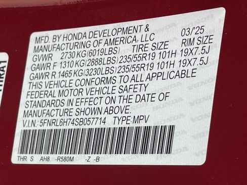 Used 2025 Honda Odyssey Sport-L image 32
