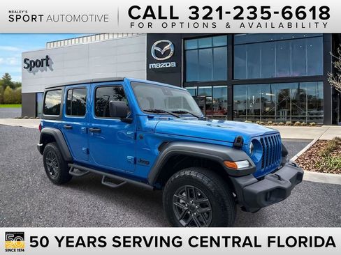 Used 2024 Jeep Wrangler Unlimited Sport AWD/4WD image 1