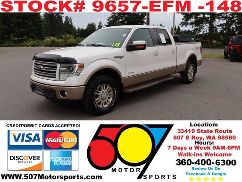 Used 2013 Ford F150 King Ranch w/ King Ranch Luxury Pkg AWD/4WD image 2