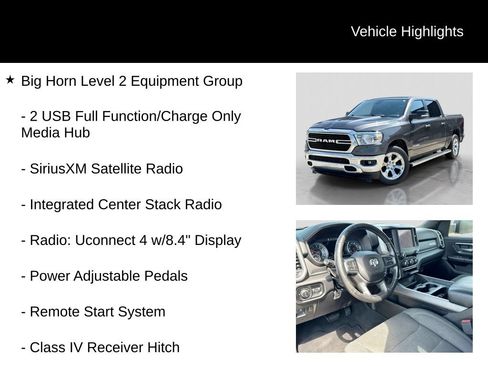 Used 2019 RAM 1500 Big Horn AWD/4WD image 21