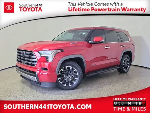 Used 2024 Toyota Sequoia Limited w/ Tow Technology Package AWD/4WD image 1