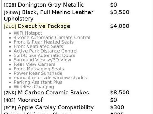 Used 2018 BMW M5 w/ Executive Package image 4