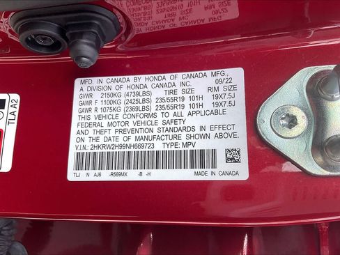 Used 2022 Honda CR-V Touring image 38