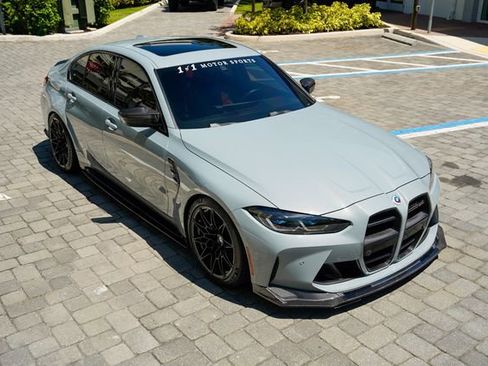 Used 2023 BMW M3 Competition w/ M Carbon Exterior Package AWD/4WD image 38