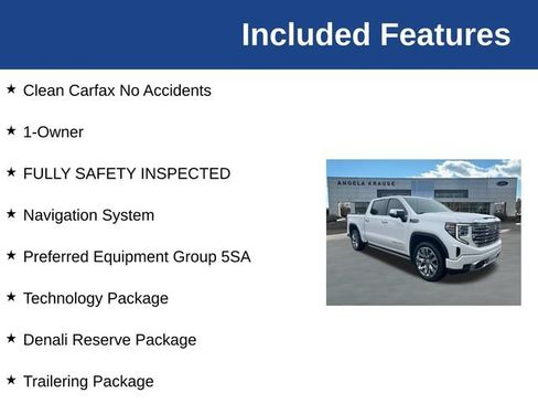 Used 2023 GMC Sierra 1500 Denali w/ Denali Reserve Package AWD/4WD image 5