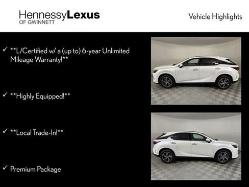 Certified 2025 Lexus RX 350 Premium w/ Accessory Package (Z1) FWD image 12