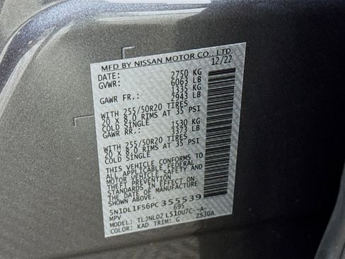 Used 2023 INFINITI QX60 Luxe image 32