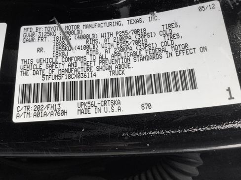 Used 2012 Toyota Tundra 4x4 Double Cab image 24