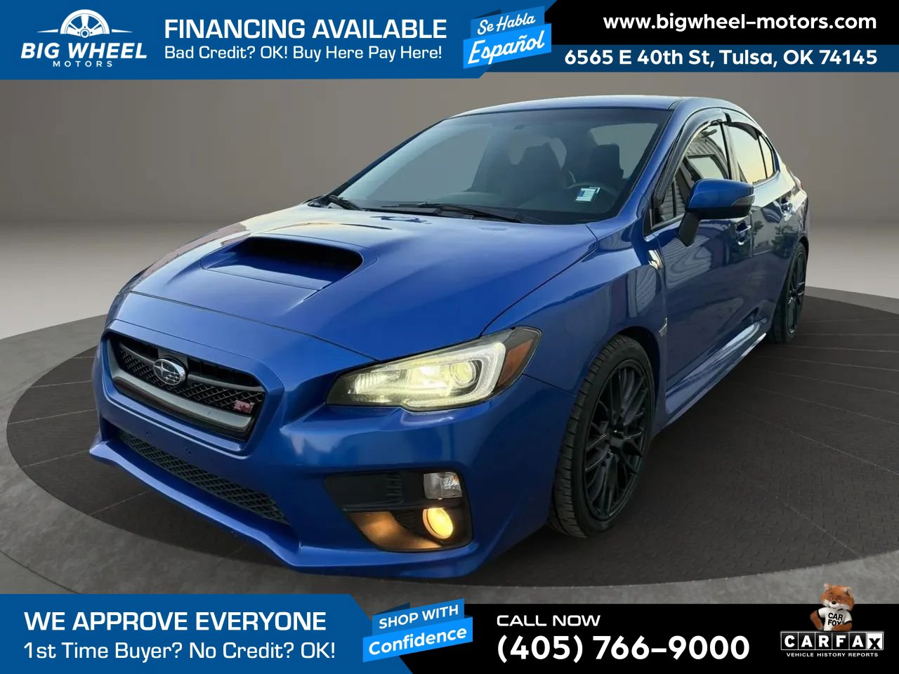 Used 2015 Subaru WRX STI AWD/4WD image 1
