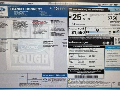 Used 2019 Ford Transit Connect XL image 29
