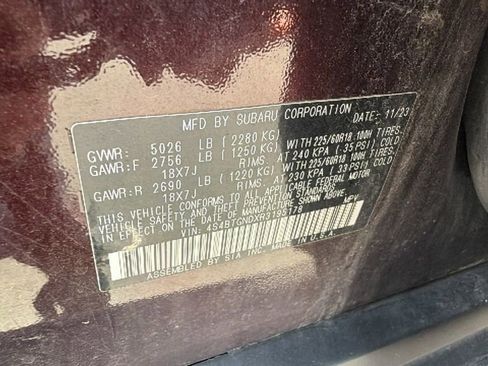 Certified 2024 Subaru Outback Limited XT AWD/4WD image 30