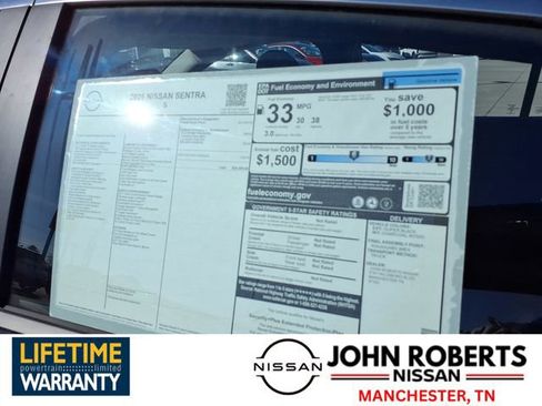 New 2026 Nissan Sentra S w/ Floor Mat Package image 19