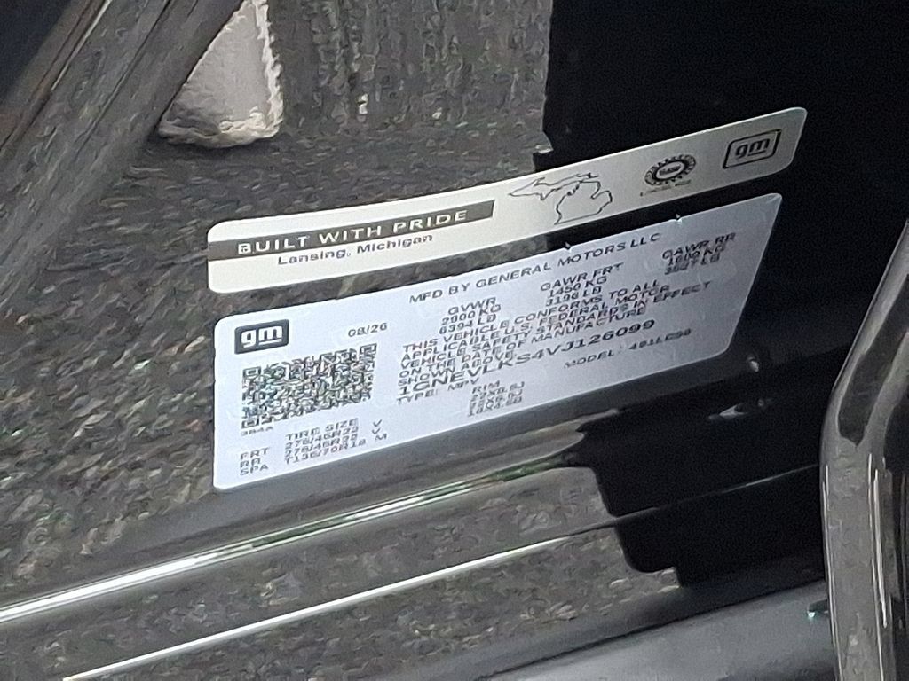 New 2027 Chevrolet Traverse RS AWD/4WD image 10