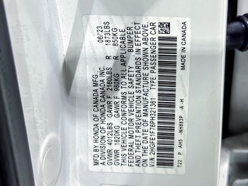 Used 2023 Honda Civic EX image 27