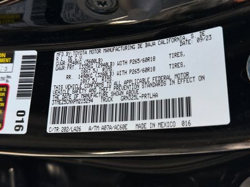 Used 2023 Toyota Tacoma Limited w/ Nightshade Package RWD image 30
