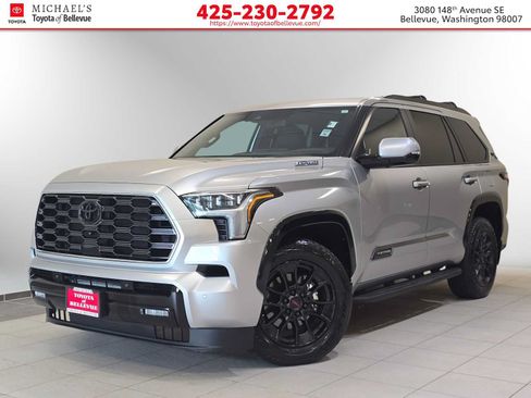 Certified 2025 Toyota Sequoia Platinum w/ TRD Off-Road Package AWD/4WD image 1