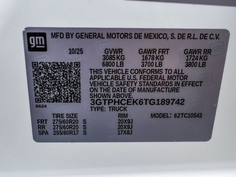 Used 2026 GMC Sierra 1500 Elevation w/ Elevation Select Package RWD image 14