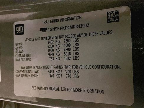 Used 2021 Chevrolet Tahoe Z71 image 34