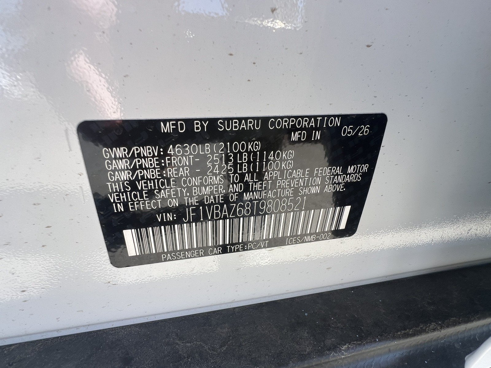 New 2026 Subaru WRX tS w/ WRX Essentials Package AWD/4WD image 13