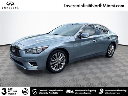 Used 2020 INFINITI Q50 Luxe