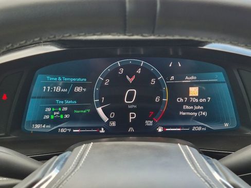 Used 2024 Chevrolet Corvette Stingray Premium Conv w/ Chrome Exterior Badge Package RWD image 11