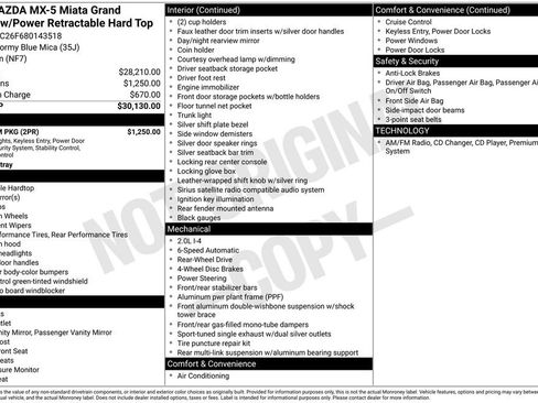 Used 2008 MAZDA MX-5 Miata Grand Touring w/ Premium Pkg image 11
