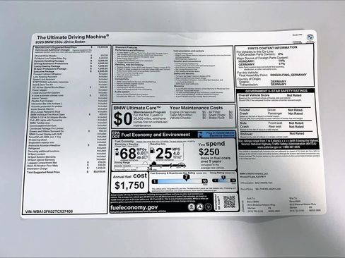 New 2026 BMW 550e xDrive w/ Executive Package image 22