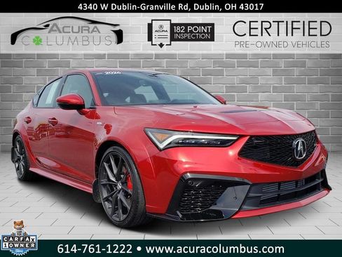Certified 2026 Acura Integra Type S FWD image 1
