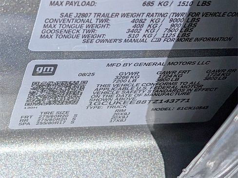 New 2026 Chevrolet Silverado 1500 RST w/ RST All Star Premium Package image 19