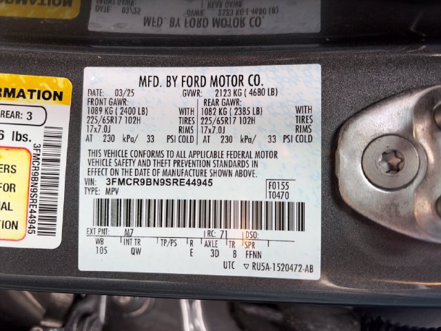 Used 2025 Ford Bronco Sport Big Bend AWD/4WD image 29