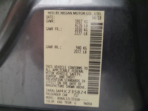 Used 2018 Nissan Altima 2.5 SV FWD image 33