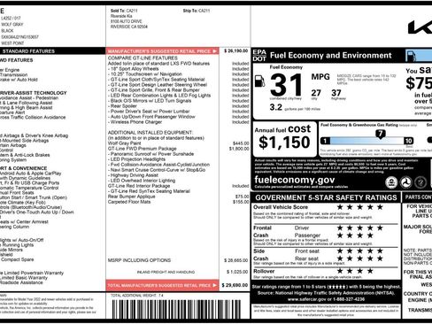 Used 2022 Kia K5 GT-Line w/ GT-Line FWD Premium Package image 52