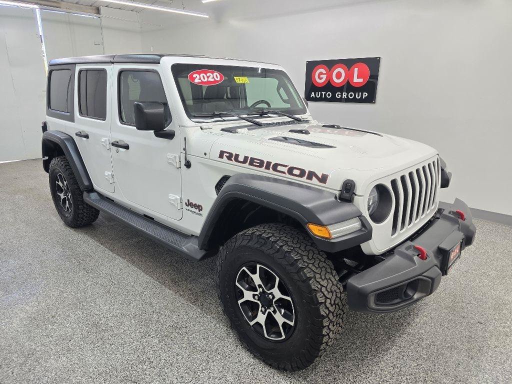 Used 2020 Jeep Wrangler Unlimited Rubicon w/ LED Lighting Group AWD/4WD image 1
