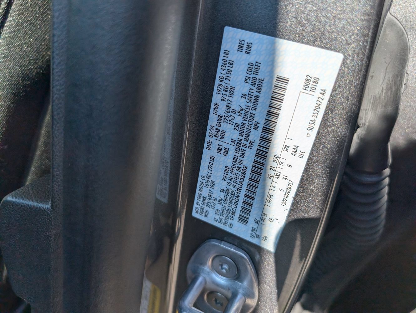 Used 2024 Ford Escape Active w/ Tech Pack #1 FWD image 24
