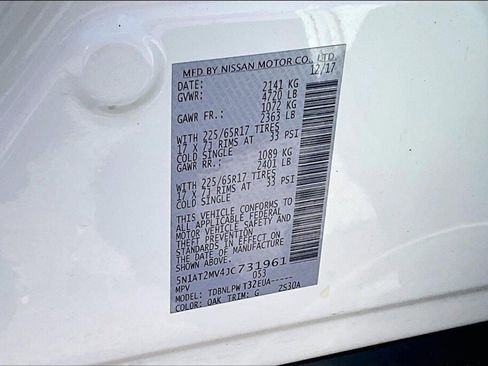 Used 2018 Nissan Rogue S image 19