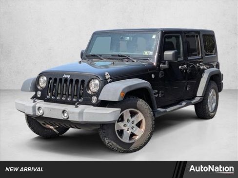 Used 2017 Jeep Wrangler Unlimited Sport w/ Quick Order Package 24S AWD/4WD image 1