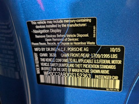 Used 2016 Porsche Boxster Spyder image 39