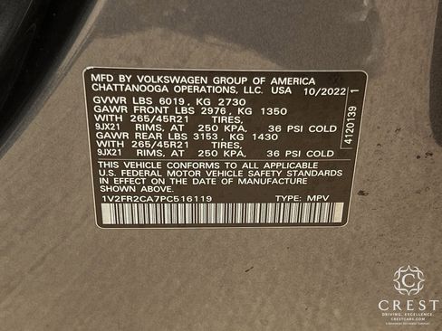 Used 2023 Volkswagen Atlas SEL Premium image 33