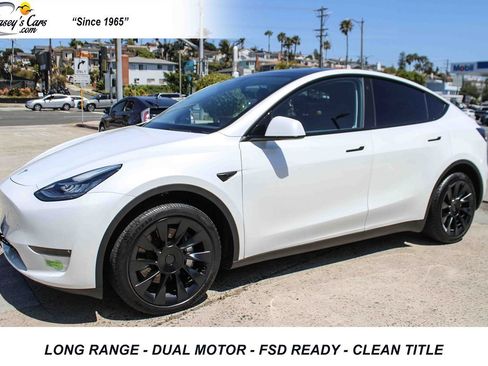 Used 2023 Tesla Model Y Long Range AWD/4WD image 1