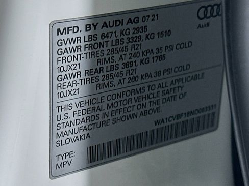 Used 2022 Audi Q8 Prestige image 24