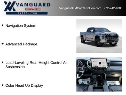 Used 2023 Toyota Tundra Platinum w/ Advanced Package AWD/4WD image 6