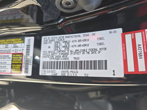 New 2026 Toyota Tundra TRD Pro AWD/4WD image 30
